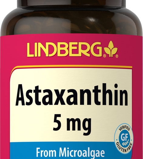 Astaxanthin 5 mg, 60 Softgels