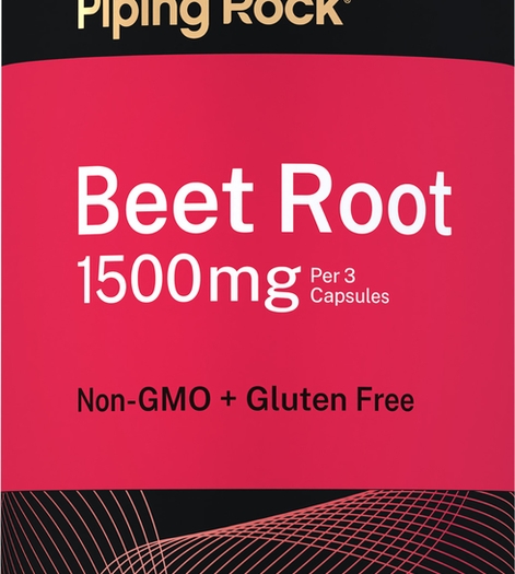 Beet Root 1500 mg 120 Quick Release Capsules