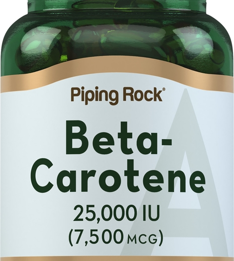Beta Carotene (Vitamin A), 25,000 IU, 100 Quick Release Softgels
