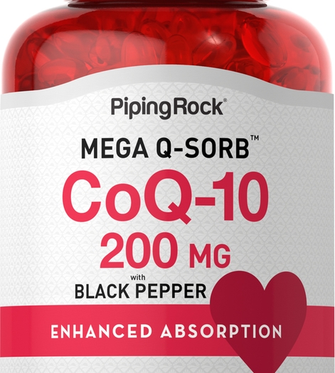 CoQ10, 200 mg, 180 Quick Release Softgels