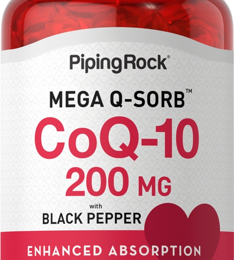 CoQ10, 200 mg, 90 Quick Release Softgels