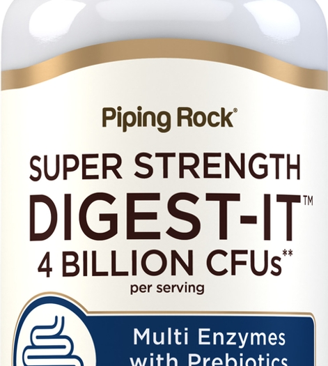 Digest-IT Multi Enzymes Super Strength with Probiotics, 100 Capsules