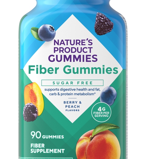 Fiber Well Fit Sugar Free (Berry & Peach), 90 Gummies