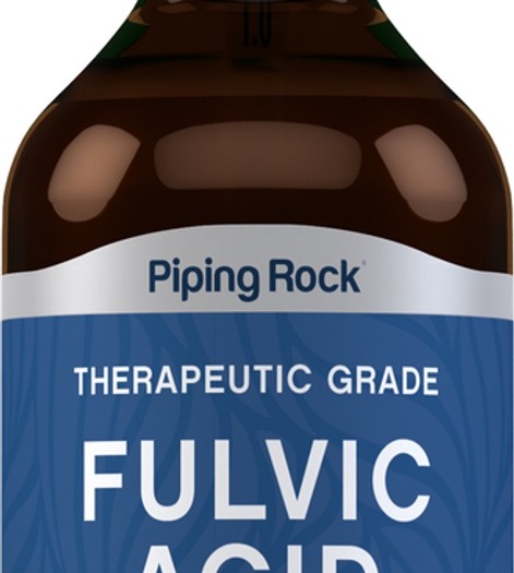 Fulvic Acid with Trace Minerals, 2 fl oz (59 mL) Dropper Bottle