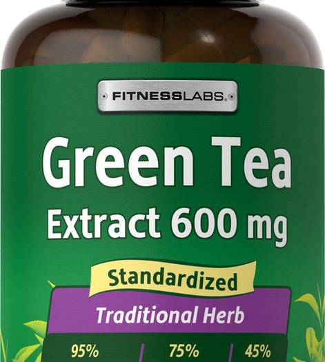 Green Tea Standardized Extract 600 mg, 120 Capsules