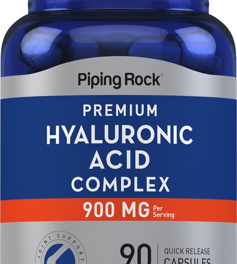 Hyaluronic Acid Complex, 900 mg (per serving), 90 Quick Release Capsules
