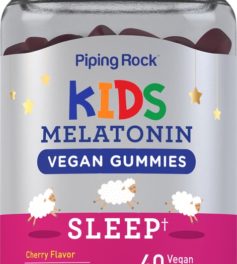 Kids Sleep Melatonin (Cherry), 40 Vegan Gummies