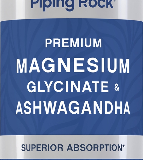 Magnesium Glycinate + Ashwagandha, 150 Vegetarian Capsules