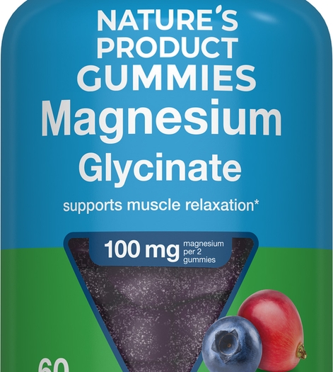 Magnesium Glycinate Gummies (Boomin Sour Berry), 60 Gummies