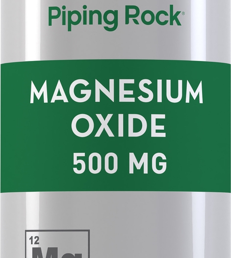 Magnesium Oxide 500 mg 90 Supplement Capsules