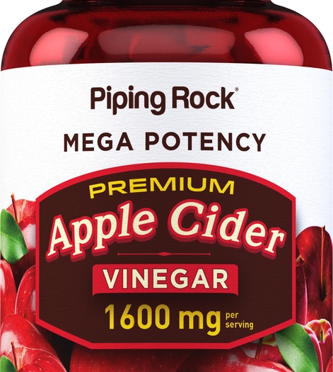 Mega Potency Apple Cider Vinegar, 1600 mg (per serving), 150 Coated Caplets
