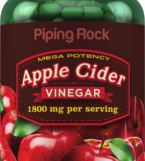 Apple Cider Vinegar, 1800 mg (per serving), 200 Capsules