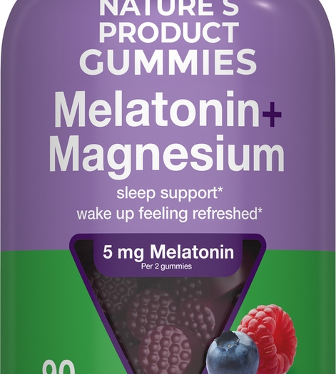 Melatonin 5 mg + Magnesium (Twlight Berry Thrill), 90 Gummies