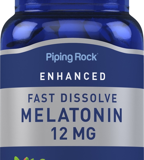 Melatonin 12 mg Fast Dissolve 180 Tablets