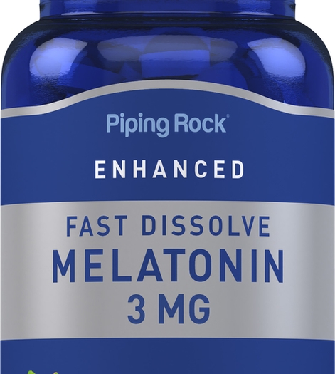 Melatonin (Natural Berry), 3 mg, 180 Fast Dissolve Tablets