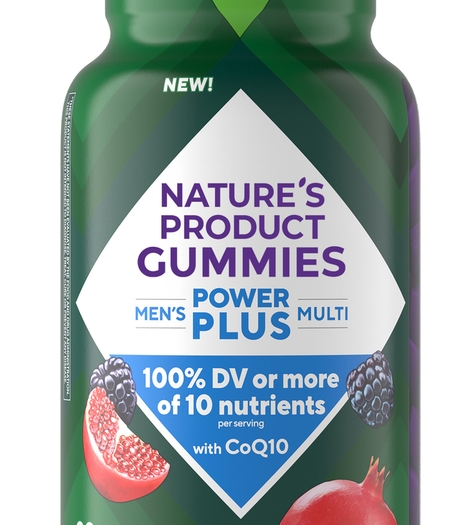 Men's Multivitamin with CoQ10 (Blue Raspberry Pomegranate), 90 Gummies