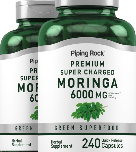 Moringa Oleifera, 6000 mg (per serving), 240 Quick Release Capsules