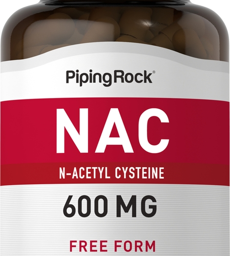 N-Acetyl Cysteine (NAC), 600 mg, 100 Quick Release Capsules