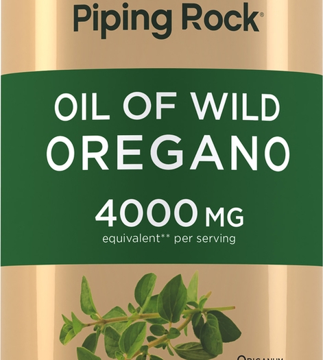 Oil of Oregano, 4000 mg (per serving), 200 Quick Release Softgels