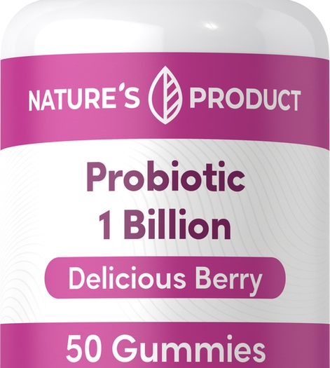 Probiotic 1 Billion (Delicious Berry), 50 Gummies