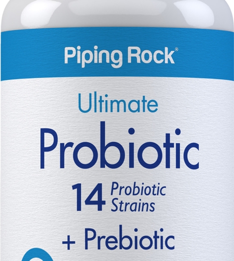 Probiotic 14 Strains 50 Billion Organisms plus Prebiotic, 100 Vegetarian Capsules