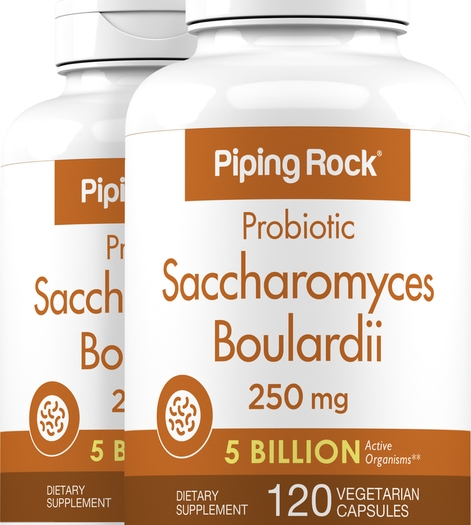Saccharomyces Boulardii 5 Billion CFU, 120 Vegetarian Capsules