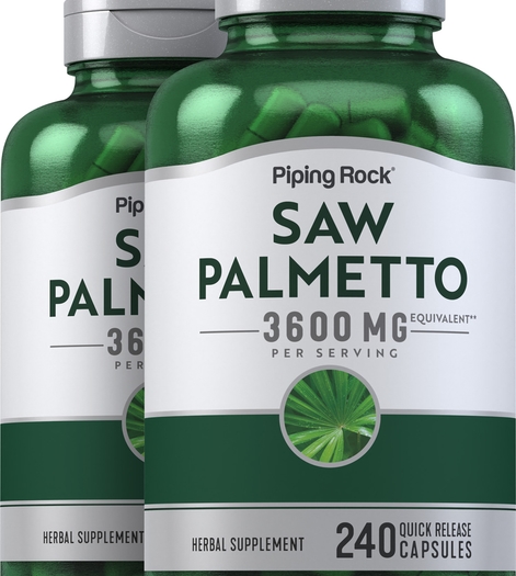 Saw Palmetto, 3600 mg (per serving), 240 Quick Release Capsules