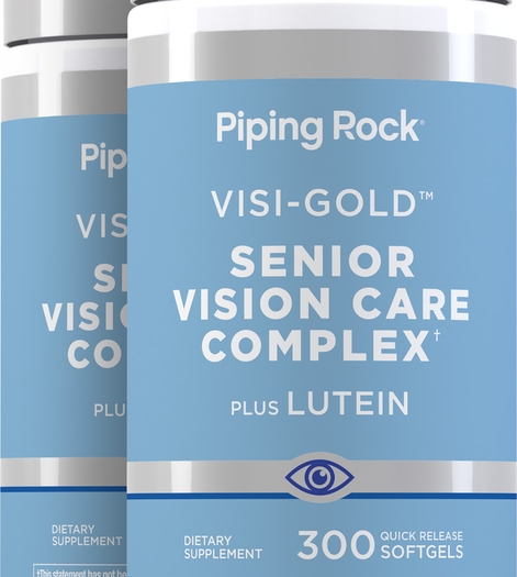 Senior Vision Care Complex, 300 Quick Release Softgels, 2  Bottles