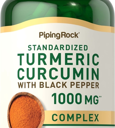 Turmeric Curcumin Complex 1000 mg with Black Pepper, 90 Quick Release Capsules