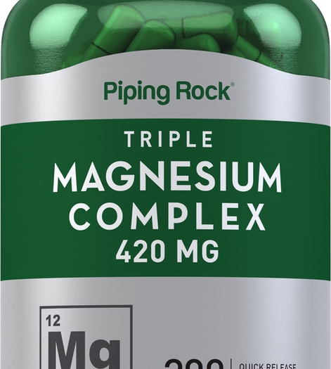 Triple Magnesium Complex 400 mg Capsules 200
