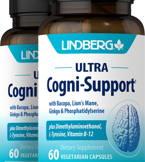 Ultra Cogni-Support, 60 Vegetarian Capsules, 2  Bottles