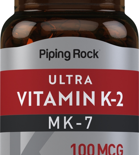 Ultra K-2 with MK-7, 100 mcg, 120 Quick Release Softgels