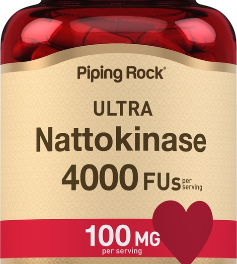 Ultra Nattokinase 4000 FU, 100 mg (per serving), 150 Quick Release Capsules