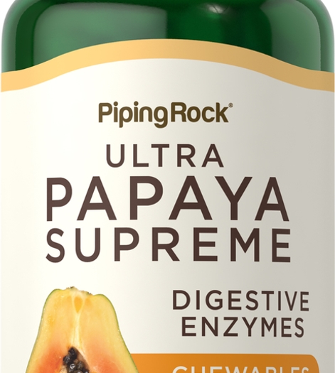 Papaya Enzyme Supreme 180 Chewable Tablets
