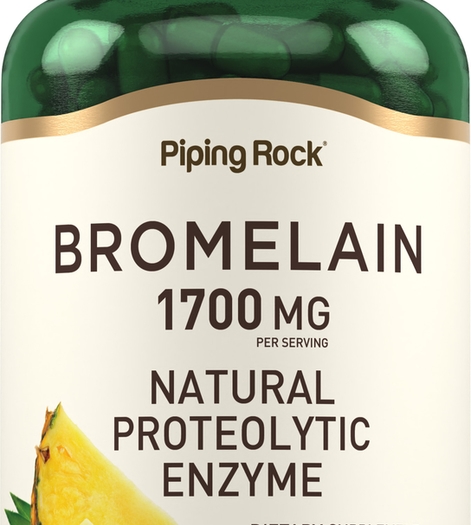 Ultra Strength Bromelain, 1700 mg (per serving), 120 Quick Release Capsules