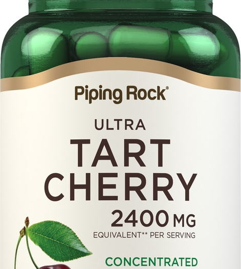 Ultra Tart Cherry, 2400 mg (per serving), 100 Quick Release Capsules
