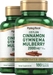 Cinnamon Gymnema Mulberry Complex 2000 mg (per serving), 180 Capsules x 2 Bottles