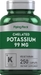 Chelated Potassium Gluconate 99 mg 250 Capsules