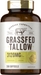Grass Fed Beef Tallow, 3120 mg (per serving), 200 Softgels