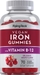 Iron + B12 (Delicious Grape), 70 Vegan Gummies