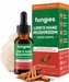 Lion's Mane Mushroom Liquid Drops (Cinnamon), 1 fl oz (30 ml) Liquid