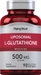 Liposomal L-Glutathione (Reduced), 500 mg (per serving), 90 Quick Release Softgels