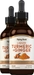 Liquid Turmeric Plus Ginger, 2 fl oz (59 mL) Dropper Bottle