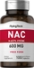 N-Acetyl Cysteine (NAC), 600 mg, 100 Quick Release Capsules