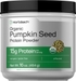 Pumpkin Seed Protein Powder (Organic), 16 oz (454 g) Bottle