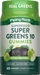 Super Greens 10 (Delicious Apple), 60 Gummies