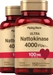 Ultra Nattokinase 4000 FU, 100 mg (per serving), 150 Quick Release Capsules, 2  Bottles