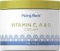 Vitamin E, A & D Cream, 4 oz (113 g) Jar